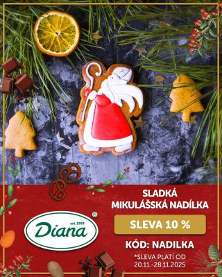 Mikuláš už je za rohem. Máme pro vás připravenou sladkou nadílku, která potěší děti, rodiče i všechny milovníky dobrého...